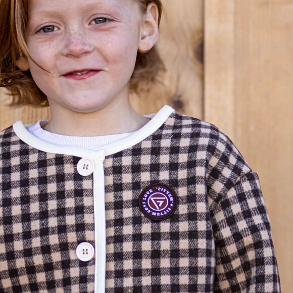 Other - 5T Unisex kids clothing - the Checkered Cub Jacket